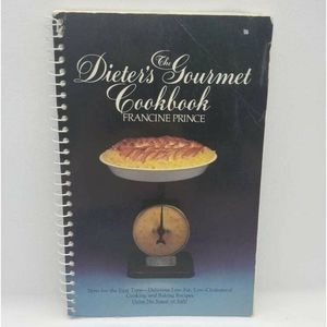 The Dieter's Gourmet Cookbook Francine Prince Cornerstone Library 1980 Vintage